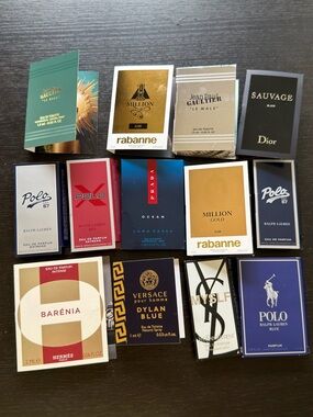 Perfume Cologne rabanne prada ralph polo ysl myslf balmain  hermes rabanne x13